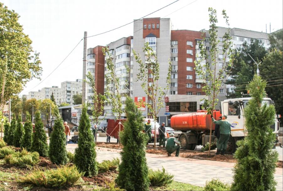 В Смоленске благодаря нацпроекту проводится капитальный ремонт улицы Николаева 